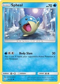 Spheal | 50/236 | Normal | SM - Cosmic Eclipse