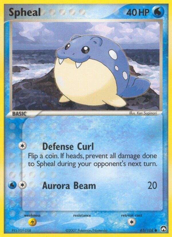Spheal 65/108 Reverse Holofoil Power Keepers Spheal 65/108 Reverse Holofoil Power Keepers