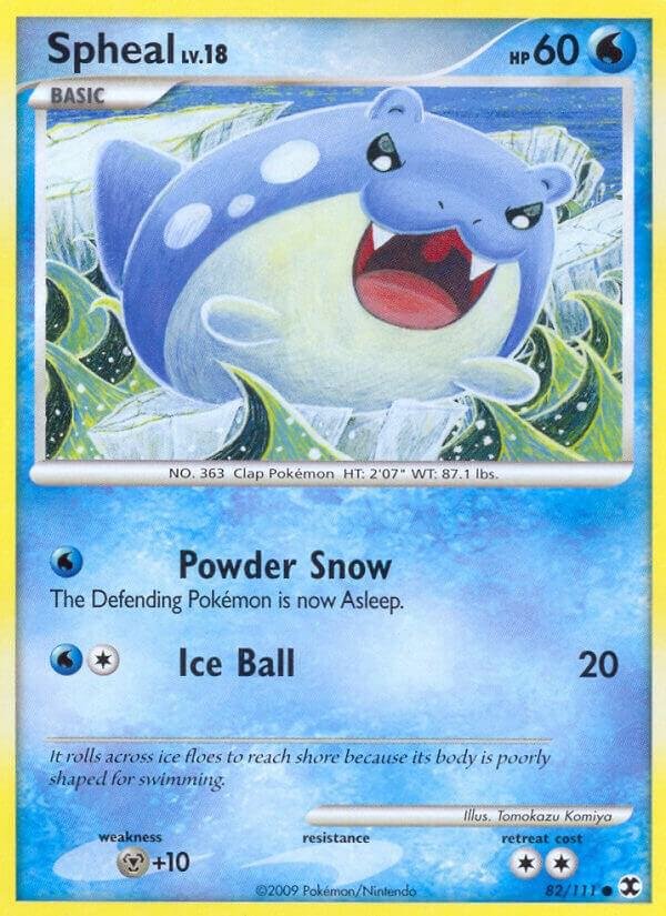 Spheal 82/111 Normal Rising Rivals Spheal 82/111 Normal Rising Rivals