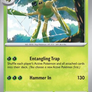 Spidops 018/193 Reverse Holofoil SV02: Paldea Evolved