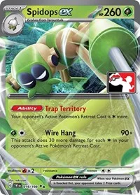 Spidops ex | 019/198 | Holofoil | Prize Pack Series Cards