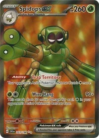 Spidops ex | 223/198 | Holofoil | SV01: Scarlet & Violet Base Set