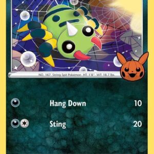 Spinarak 102/189 Normal Trick or Trade BOOster Bundle
