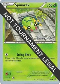 Spinarak | 2016 (Jesper Eriksen) | 5/98 | Normal | World Championship Decks