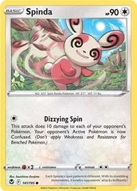 Spinda | 141/195 | Reverse Holofoil | SWSH12: Silver Tempest