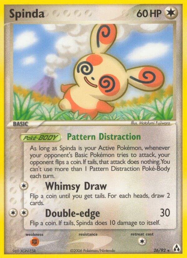 Spinda 26/92 Normal Legend Maker Spinda 26/92 Normal Legend Maker
