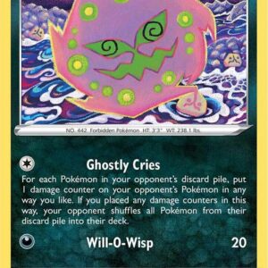 Spiritomb 103/198 Reverse Holofoil SWSH06: Chilling Reign Spiritomb 103/198 Reverse Holofoil SWSH06: Chilling Reign