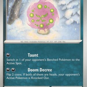 Spiritomb 129/198 Reverse Holofoil SV01: Scarlet & Violet Base Set