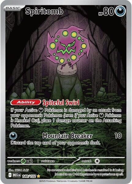 Spiritomb 148/132 Holofoil ME01: Mega Evolution