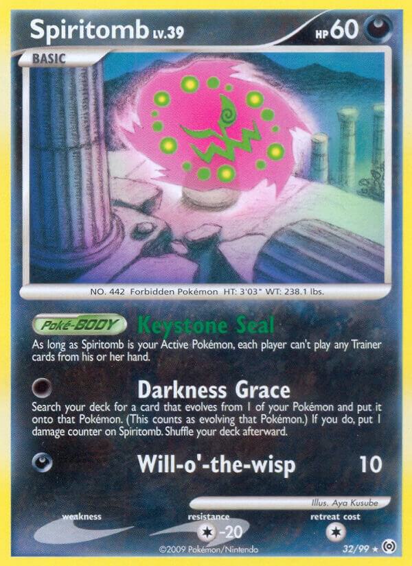Spiritomb 32/99 Reverse Holofoil Arceus
