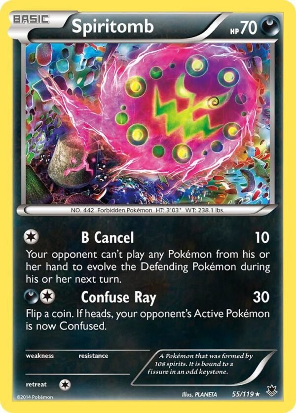 Spiritomb 55/119 Normal XY – Phantom Forces