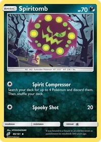 Spiritomb | 89/181 | Reverse Holofoil | SM - Team Up