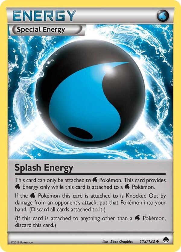 Splash Energy 113/122 Reverse Holofoil XY – BREAKpoint