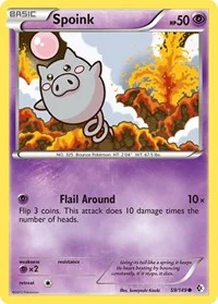 Spoink | 59/149 | Reverse Holofoil | Boundaries Crossed Spoink | 59/149 | Reverse Holofoil | Boundaries Crossed