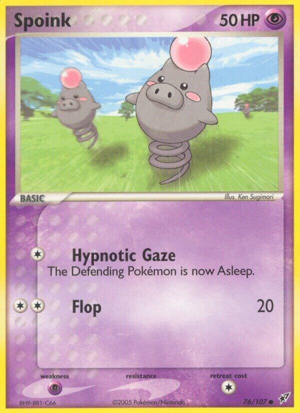 Spoink 76/107 Reverse Holofoil Deoxys