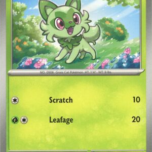 Sprigatito 013/198 Normal SV01: Scarlet & Violet Base Set