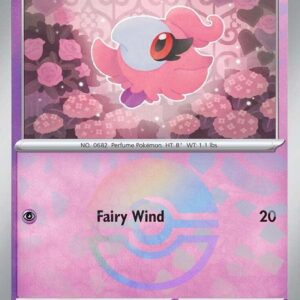 Spritzee (Poke Ball Pattern) 038/131 Holofoil SV: Prismatic Evolutions Spritzee (Poke Ball Pattern) 038/131 Holofoil SV: Prismatic Evolutions