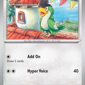 Squawkabilly 141/159 Reverse Holofoil SV09: Journey Together Squawkabilly 141/159 Reverse Holofoil SV09: Journey Together