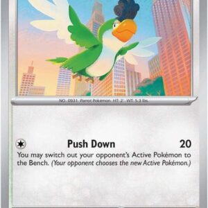 Squawkabilly 160/182 Reverse Holofoil SV10: Destined Rivals