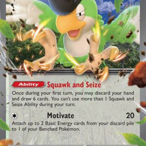 Squawkabilly ex 075/091 Holofoil SV: Paldean Fates