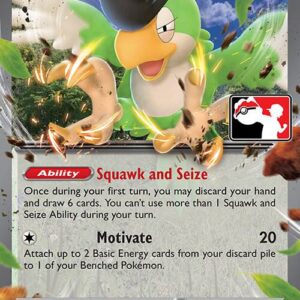 Squawkabilly ex 169/193 Holofoil Prize Pack Series Cards