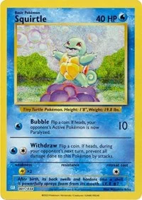 Squirtle | 001/034 | Holofoil | Trading Card Game Classic