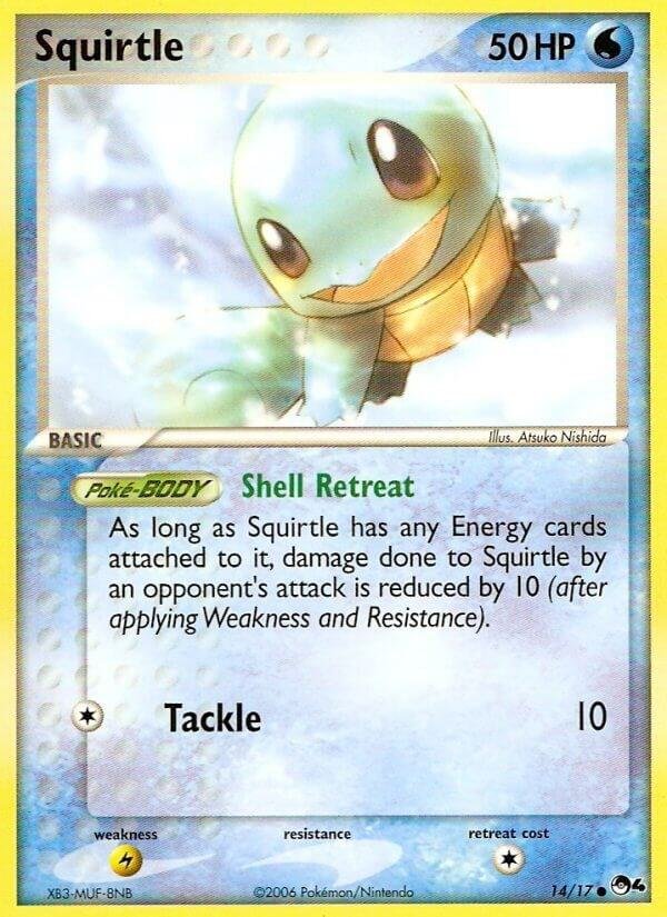 Squirtle 014/017 Normal POP Series 4 Squirtle 014/017 Normal POP Series 4
