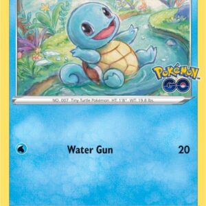 Squirtle 015/078 Reverse Holofoil Pokemon GO
