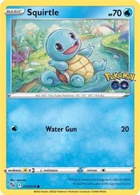 Squirtle | 015/078 | Reverse Holofoil | Pokemon GO