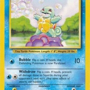 Squirtle 063/102 Normal Base Set Squirtle 063/102 Normal Base Set