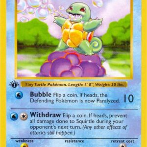 Squirtle 063/102 Unlimited Base Set (Shadowless)