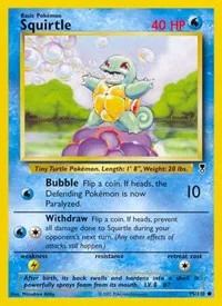 Squirtle | 095/110 | Reverse Holofoil | Legendary Collection