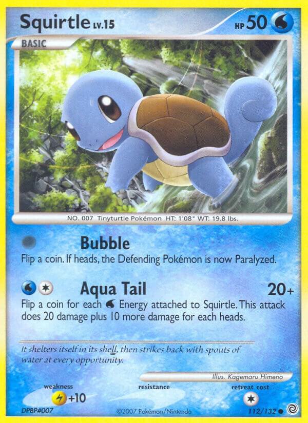 Squirtle 112/132 Normal Secret Wonders