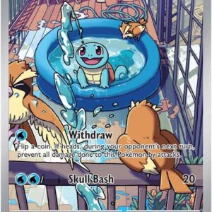 Squirtle 148/142 Holofoil SV07: Stellar Crown