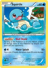 Squirtle | 29/149 | Reverse Holofoil | Boundaries Crossed