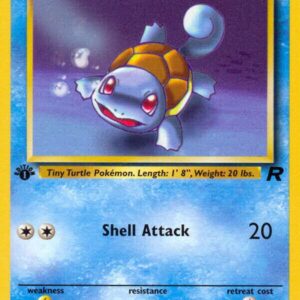 Squirtle 68/82 1st Edition Team Rocket Squirtle 68/82 1st Edition Team Rocket