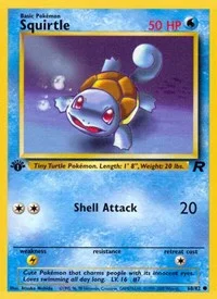 Squirtle | 68/82 | Unlimited | Team Rocket
