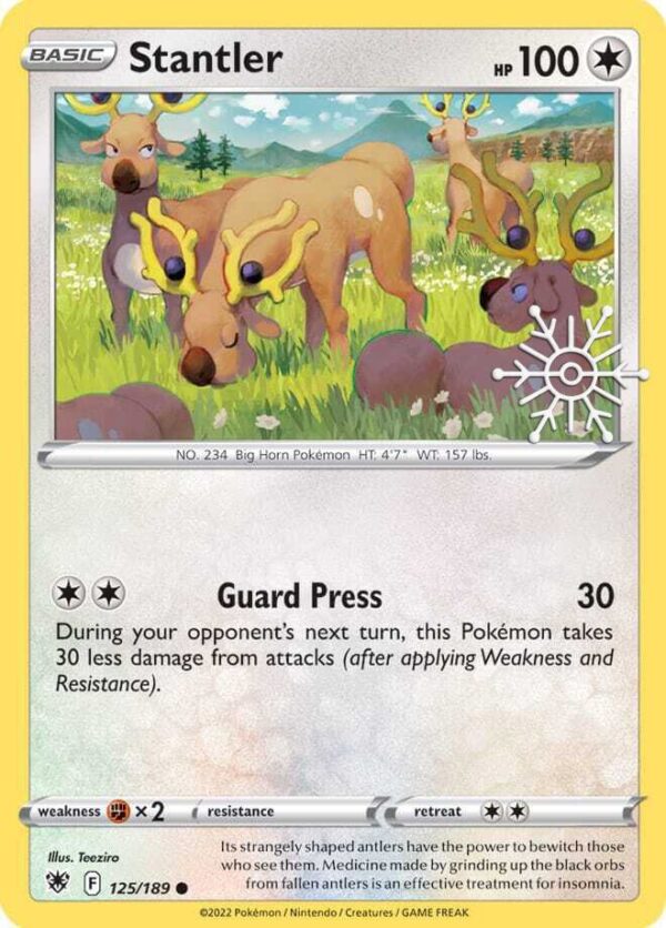 Stantler 125/189 (Holiday Calendar) Holofoil Miscellaneous Cards & Products Stantler 125/189 (Holiday Calendar) Holofoil Miscellaneous Cards & Products
