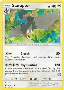 Staraptor (22) 83/111 Normal SM Trainer Kit: Alolan Sandslash & Alolan Ninetales Staraptor (22) 83/111 Normal SM Trainer Kit: Alolan Sandslash & Alolan Ninetales