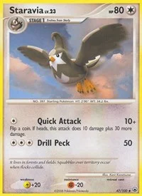 Staravia | 47/100 | Reverse Holofoil | Majestic Dawn
