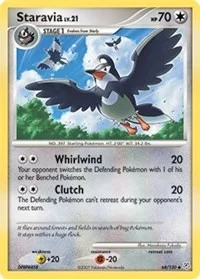Staravia | 64/130 | Reverse Holofoil | Diamond and Pearl
