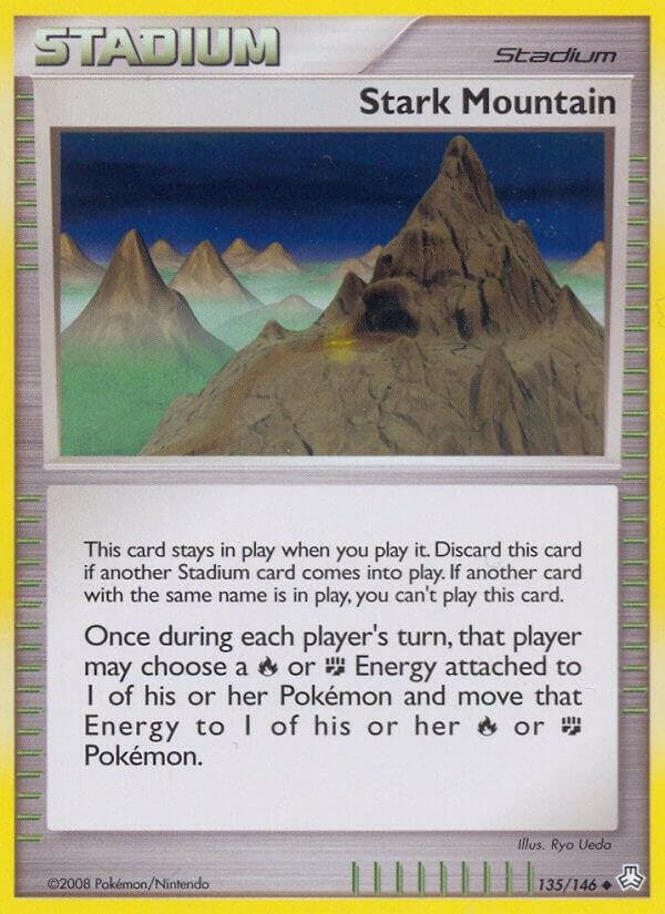 Stark Mountain 135/146 Reverse Holofoil Legends Awakened Stark Mountain 135/146 Reverse Holofoil Legends Awakened