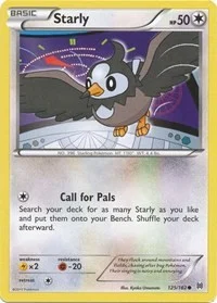 Starly | 125/162 | Reverse Holofoil | XY - BREAKthrough