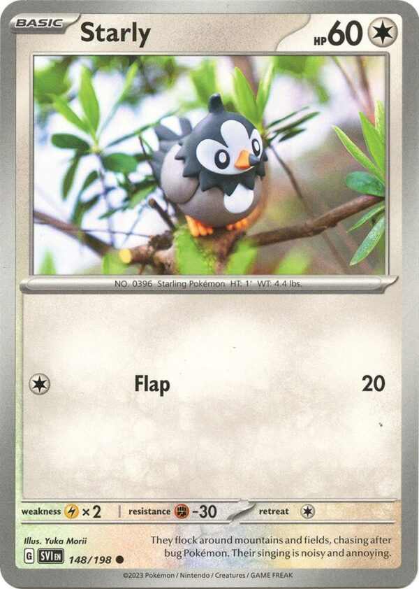 Starly 148/198 Normal SV01: Scarlet & Violet Base Set