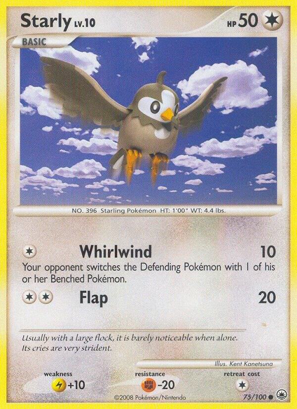 Starly 75/100 Normal Majestic Dawn Starly 75/100 Normal Majestic Dawn