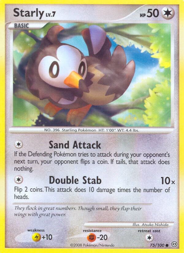 Starly 75/100 Normal Stormfront Starly 75/100 Normal Stormfront