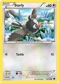 Starly | 95/116 | Reverse Holofoil | Plasma Freeze