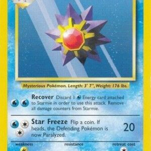 Starmie 064/102 Normal Base Set Starmie 064/102 Normal Base Set