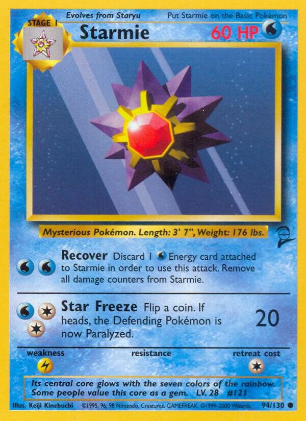 Starmie 094/130 Normal Base Set 2 Starmie 094/130 Normal Base Set 2