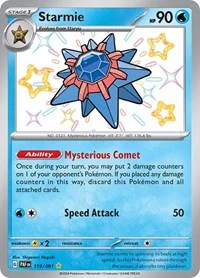 Starmie | 119/091 | Holofoil | SV: Paldean Fates